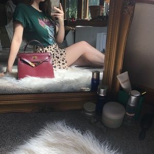 Hermes Kelly 28 Rouge H Box-calf Leather